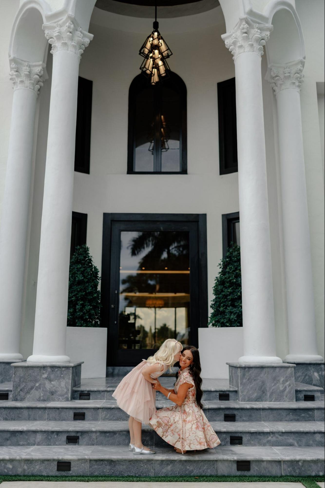 Danielle K. White with her daughter