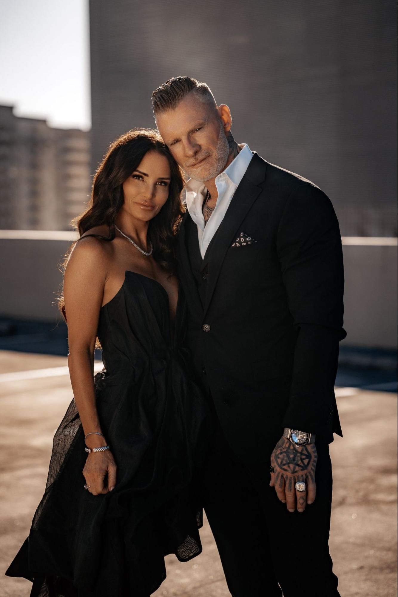 Danielle K. White and her husband