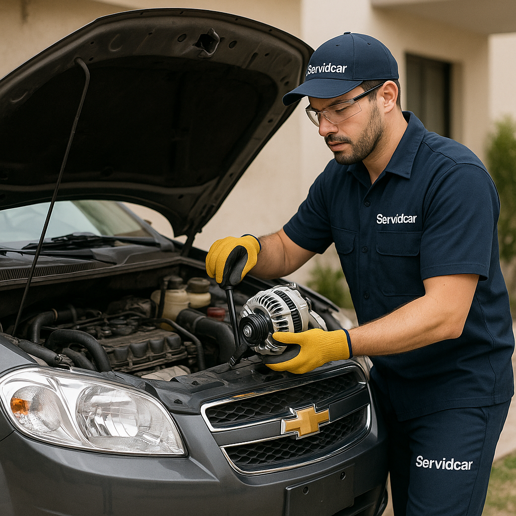 Servicio alternador Chevrolet