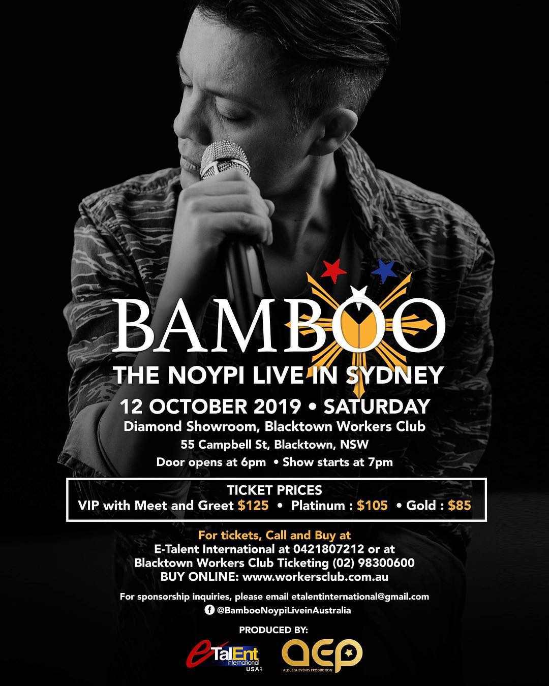 Bamboo performing live