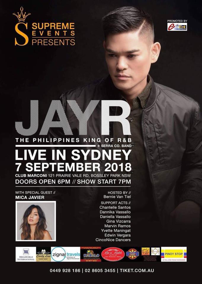 Jay R performing live