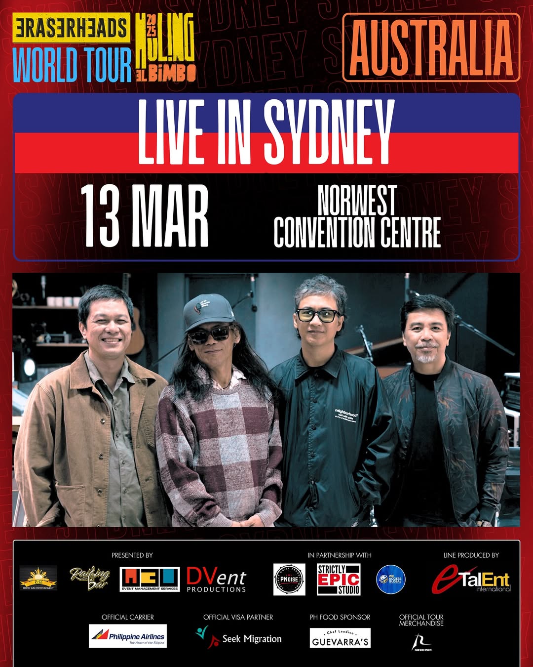 Eraserheads performing live