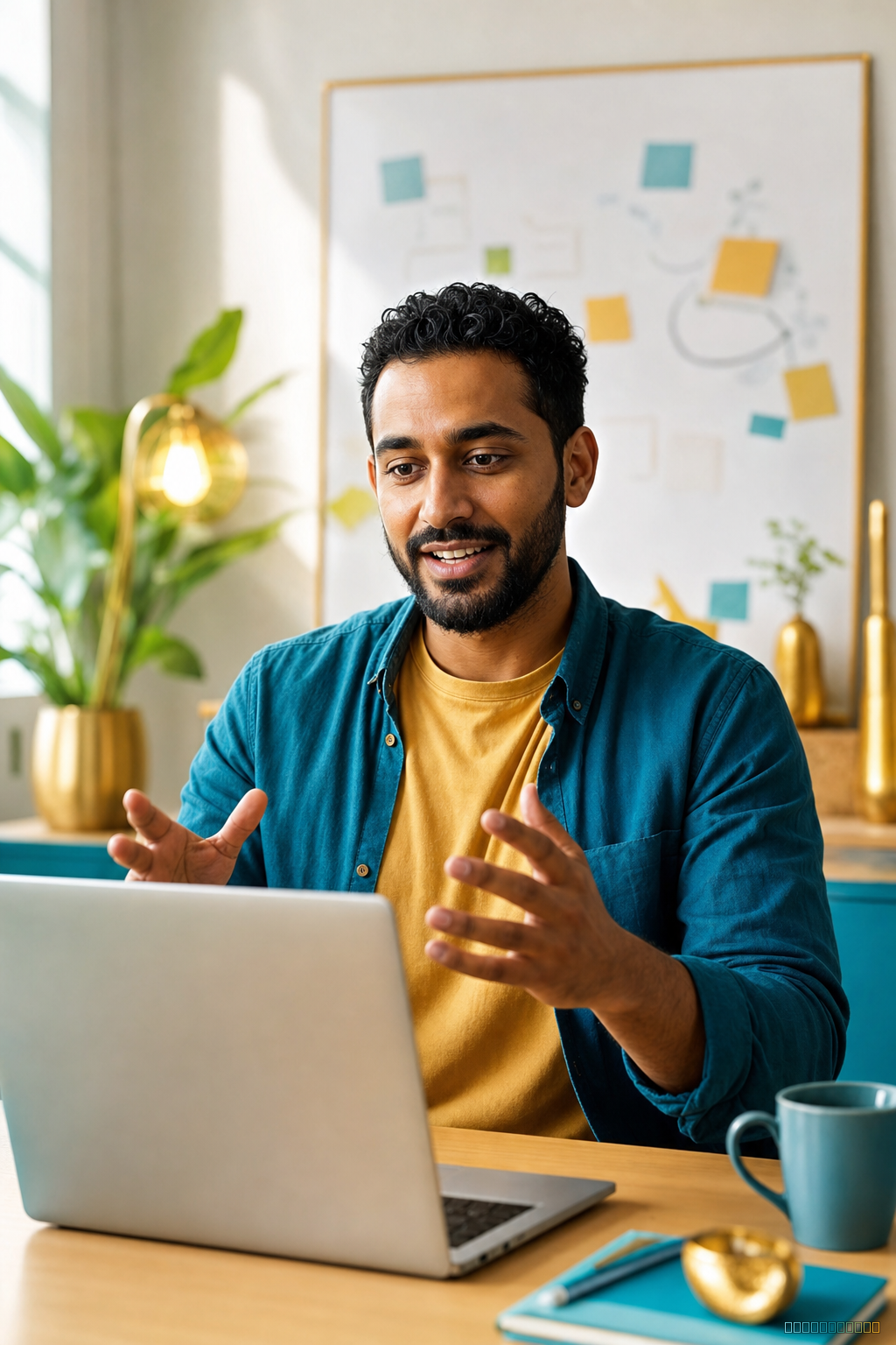 Coach begleitet seine Community in einem Online-Kurs