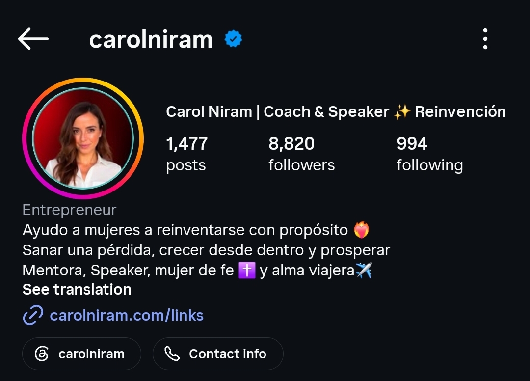 Cliente de AleBrain Studio en Instagram