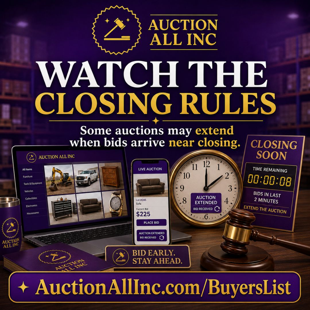 Watch the Auction’s Closing Rules 04