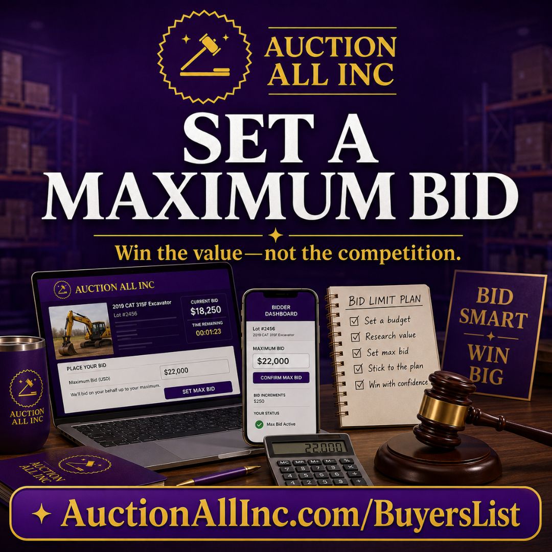 Set a Maximum Bid Before Bidding 03