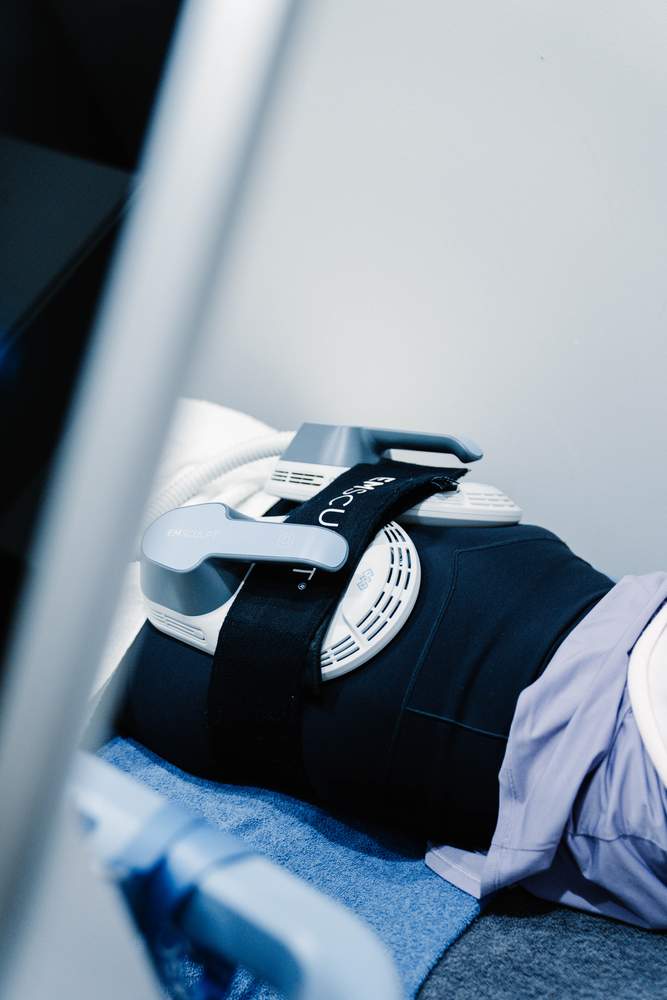Emsculpt treatment at Luminance Body