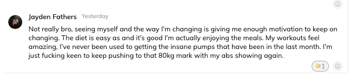 Client testimonial screenshot 4