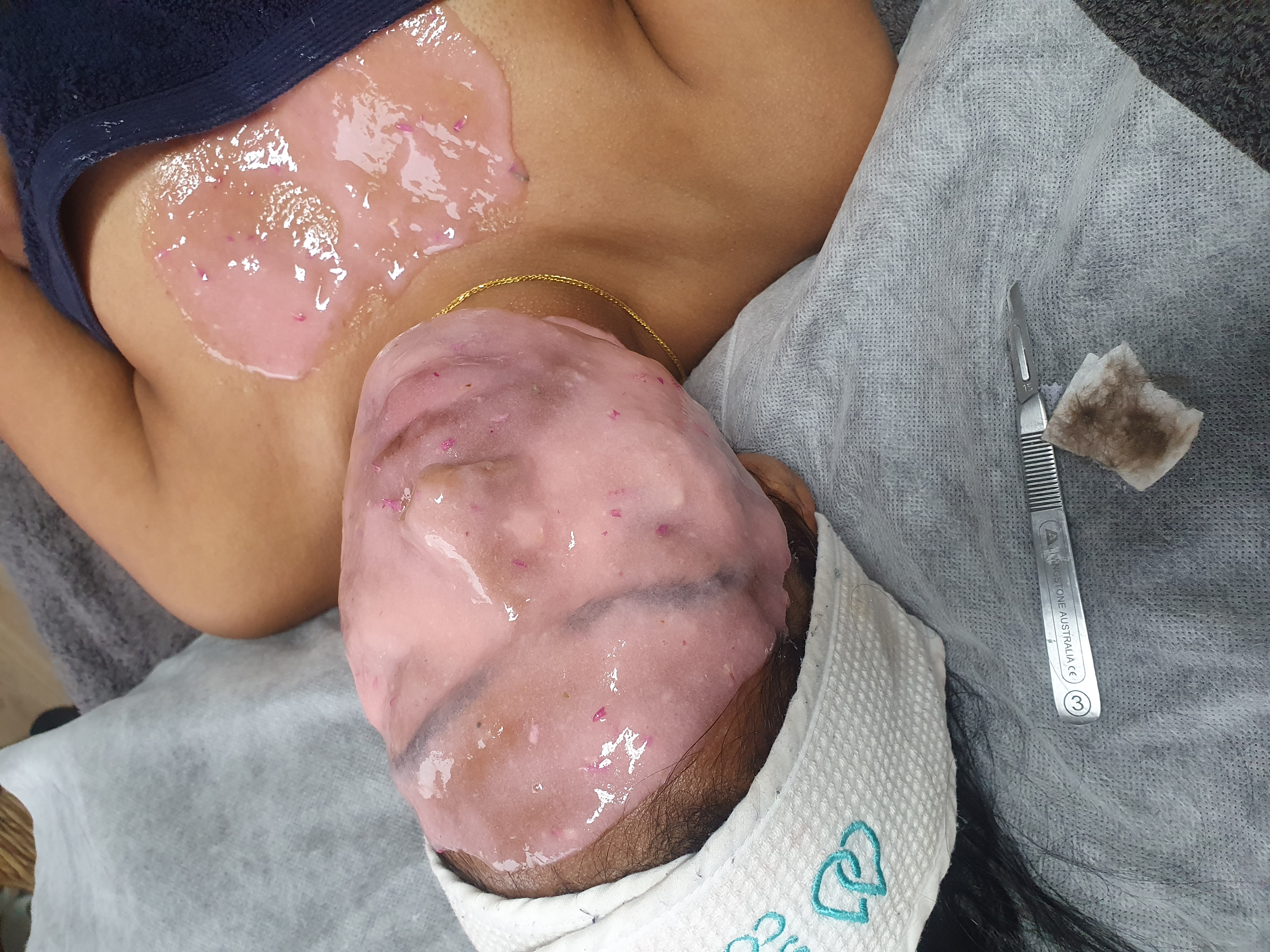 Facial treatment at Looks by Brooke Thomastown