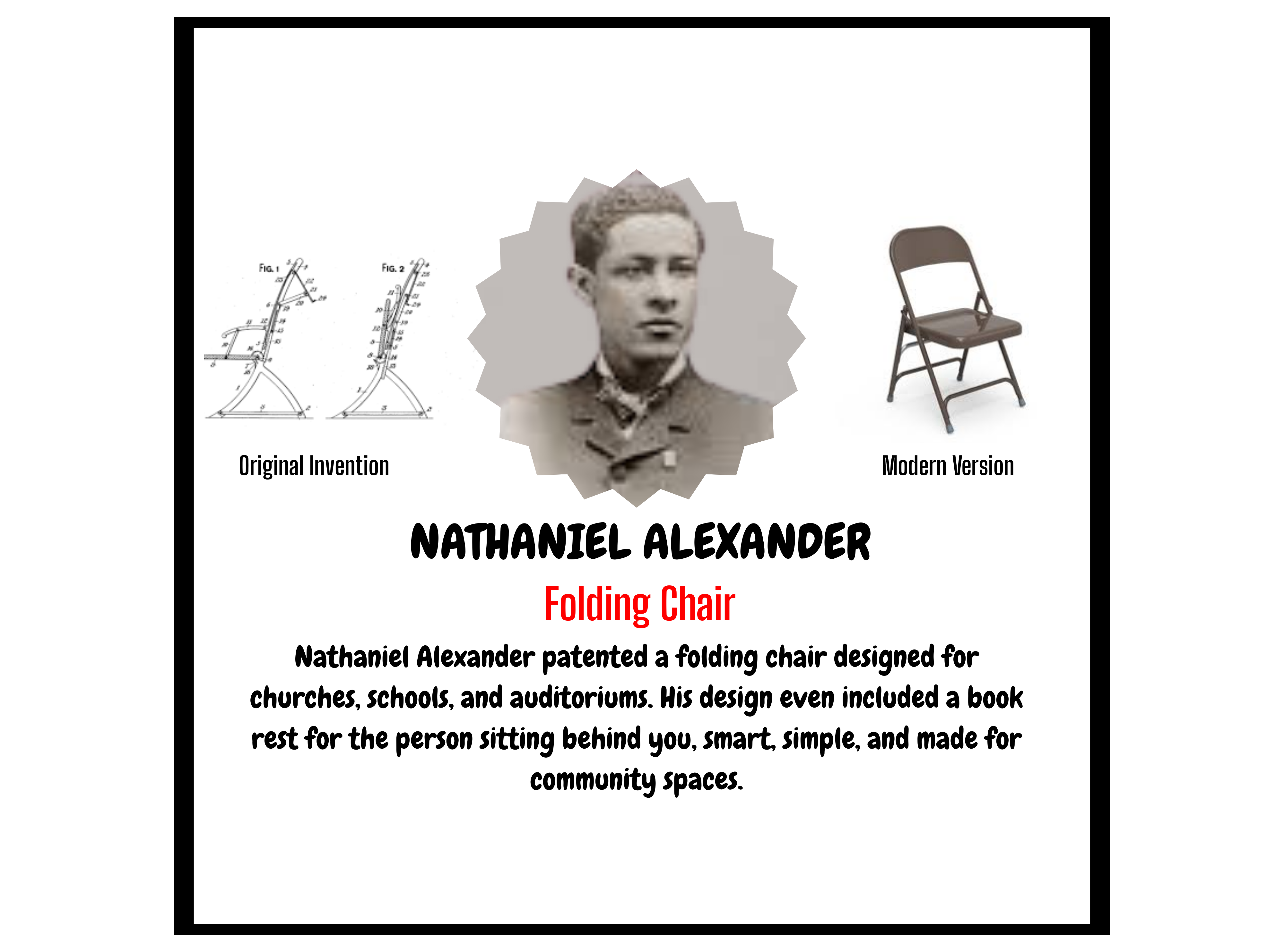 Interior page: Nathaniel Alexander, Folding Chair