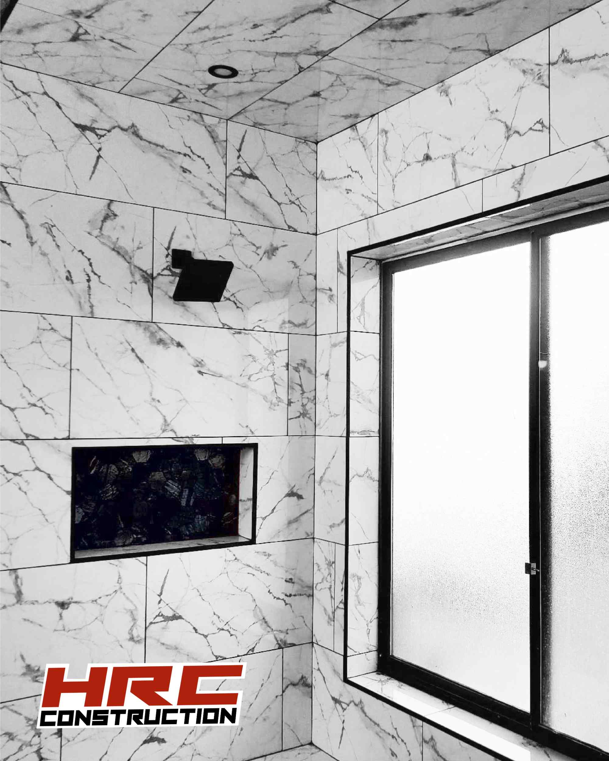 HRC Construction tile and custom bathroom craftsmanship