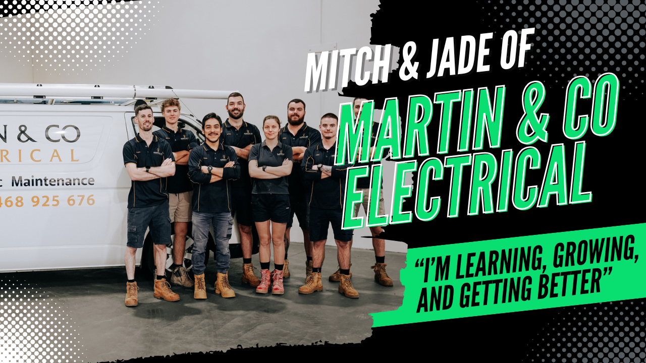 Mitch & Jade of Martin & Co-Electrical