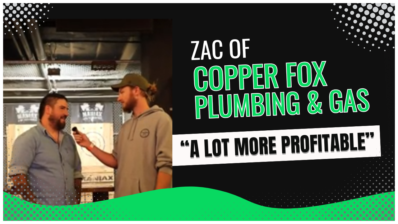 Zac of Copper Fox Plumbing & Gas