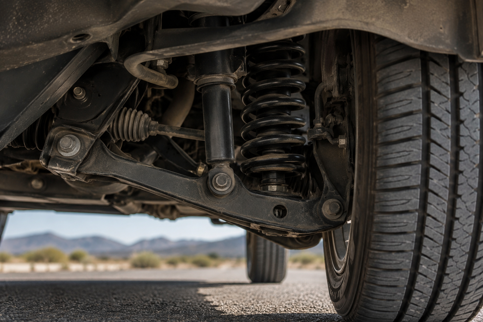 suspension affected by albuquerque roads