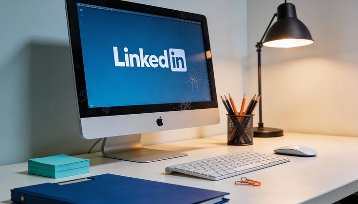 LinkedIn en pantalla como herramienta de visibilidad y posicionamiento estratégico para abogados. LinkedIn en pantalla como herramienta de visibilidad y posicionamiento estratégico para abogados.