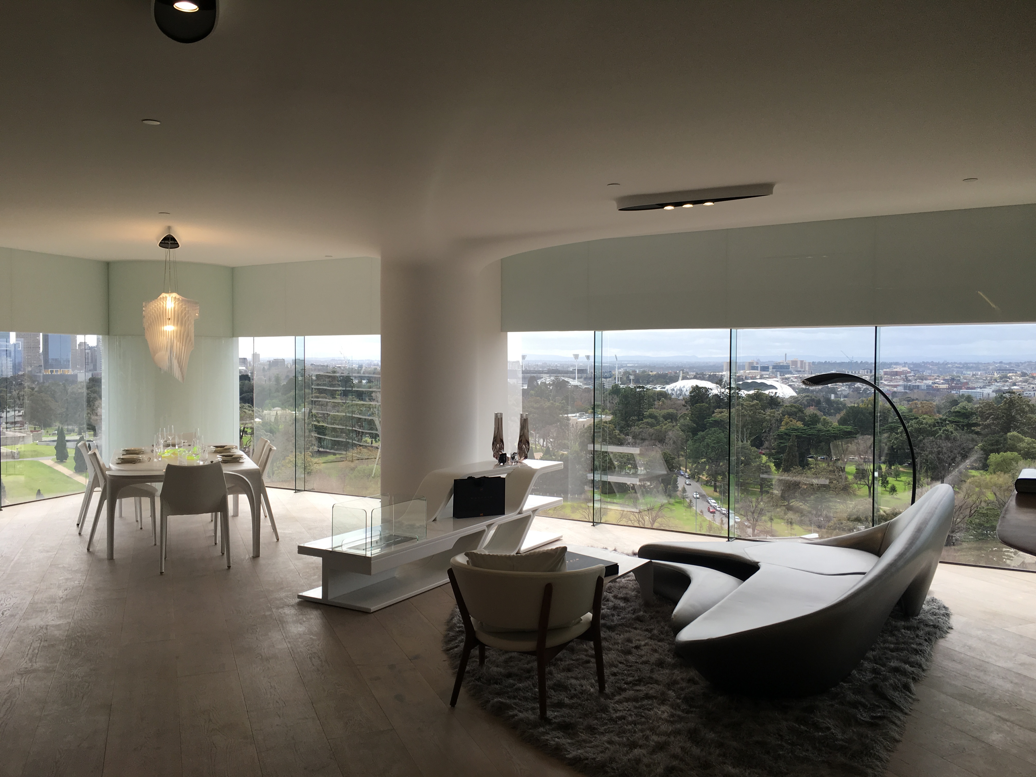 Freshly painted interior with crisp cut-in lines and clean trims, finished by Magic Coatings painting and decorating service in Melbourne