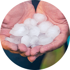 Storm and hail damage roof repair