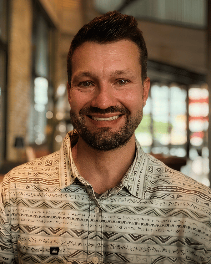 Portrait von Nico, Gründer von evolutionswerk