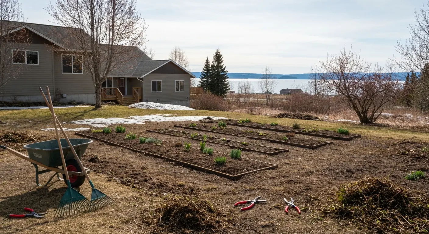 Fall and spring cleanup