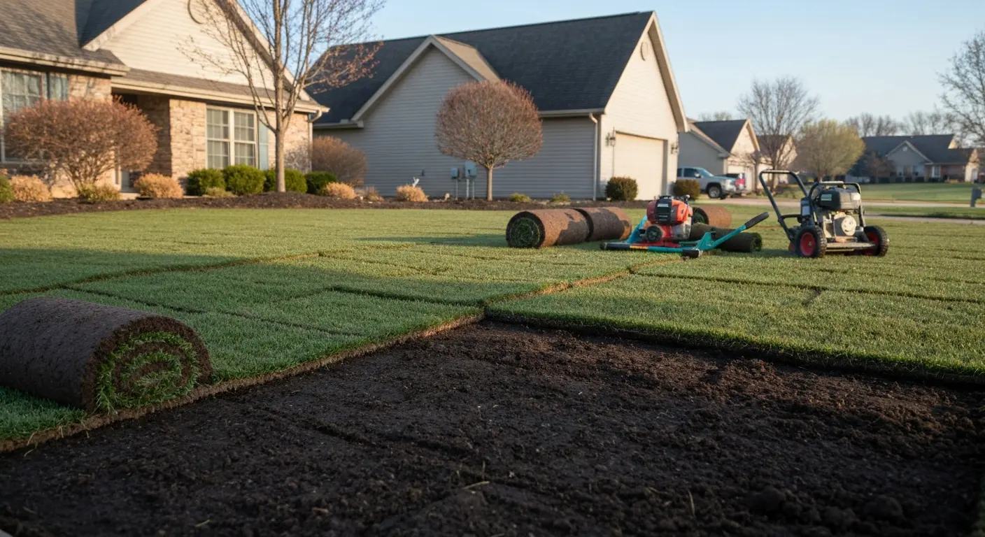 Spring sod installation timing