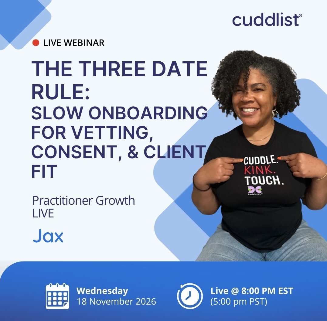 Cuddlist live webinar 'The Soil We Share: Creating Inclusive Ecosystems & Communities' with DeVika Lyles, Practitioner Growth LIVE series, Wednesday July 22 2026 at 8:00 PM EST / 5:00 PM PST