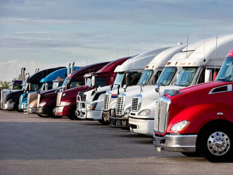 CDL Class A Driver on the road