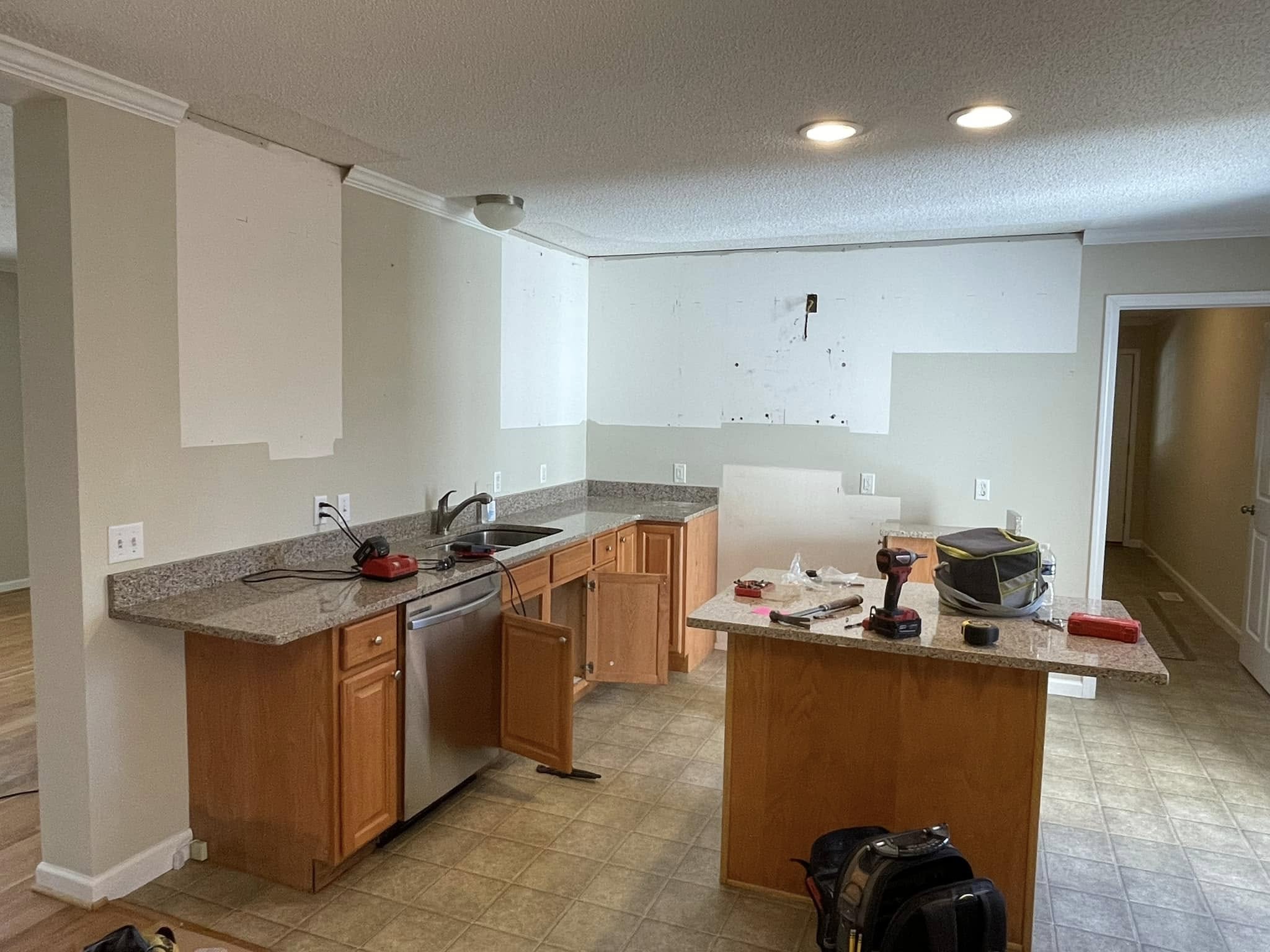 Kitchen before renovation