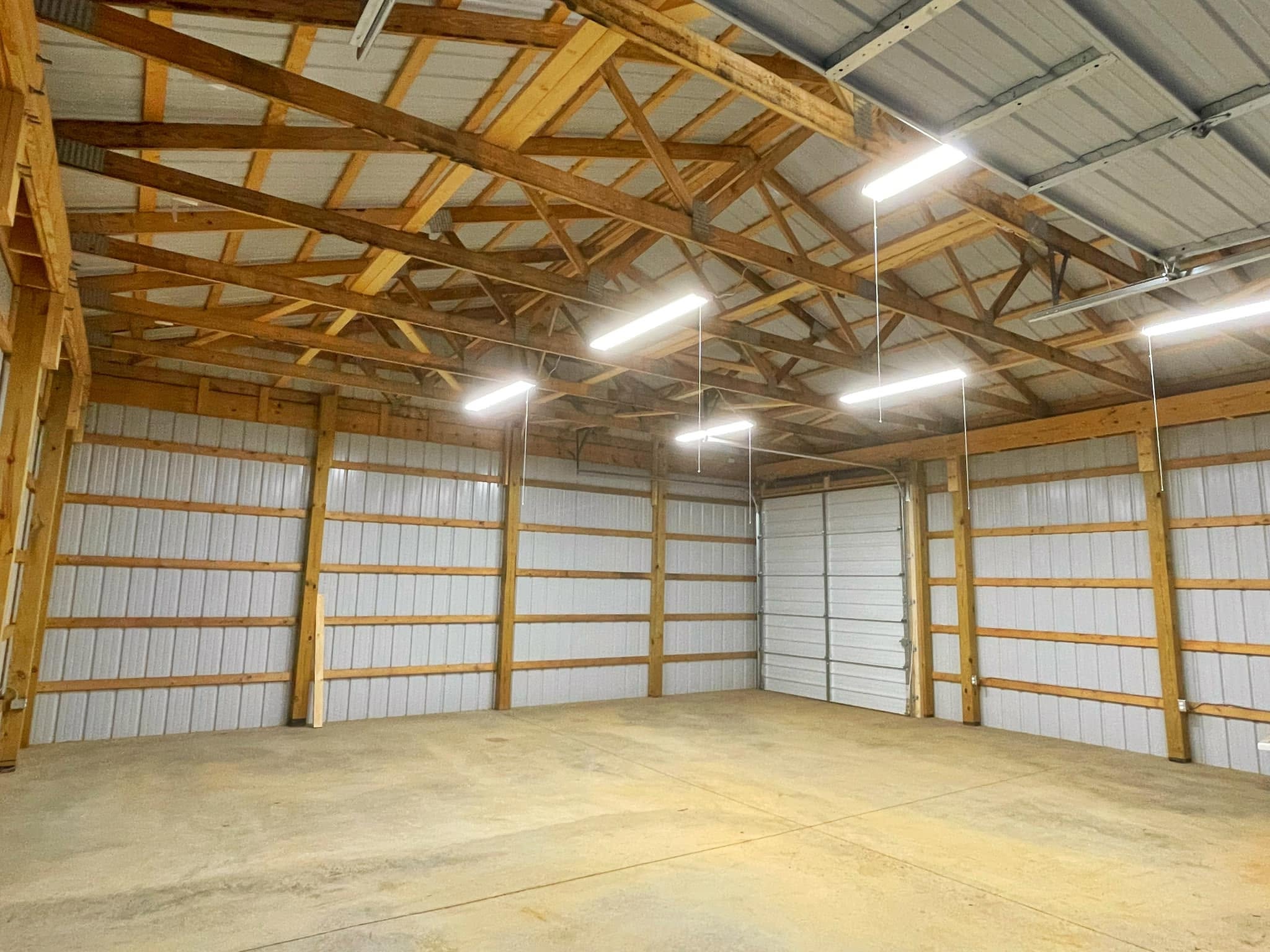 Completed custom outbuilding
