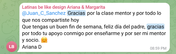 Testimonio de un miembro de la comunidad DINERO