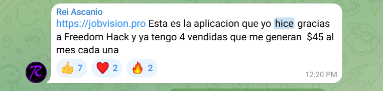 Testimonio de un miembro de la comunidad DINERO