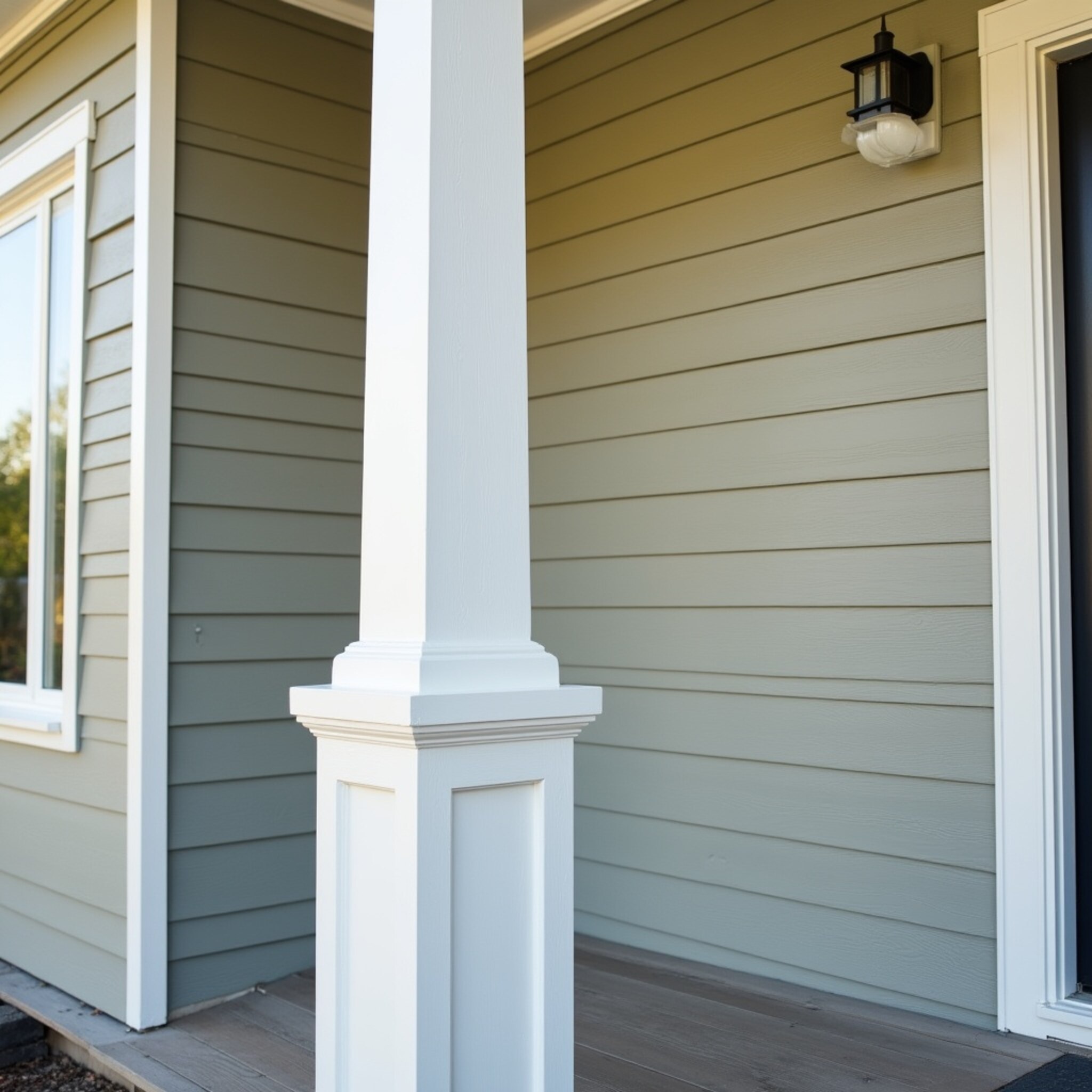 Siding installation