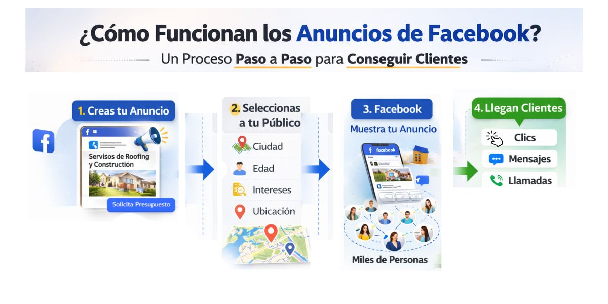 Cómo funcionan los anuncios de Facebook