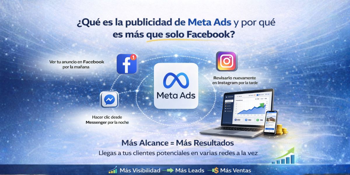 ¿Qué es la publicidad de Meta Ads y por qué es más que solo Facebook?