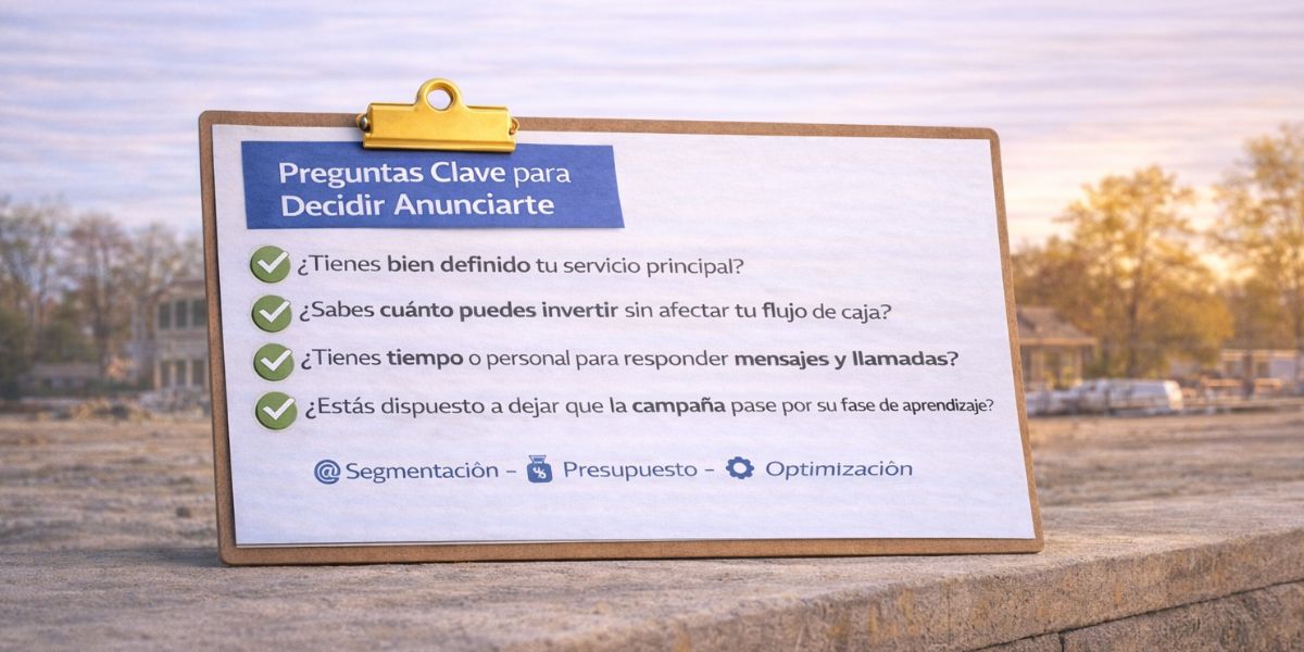 Preguntas clave para anunciarte