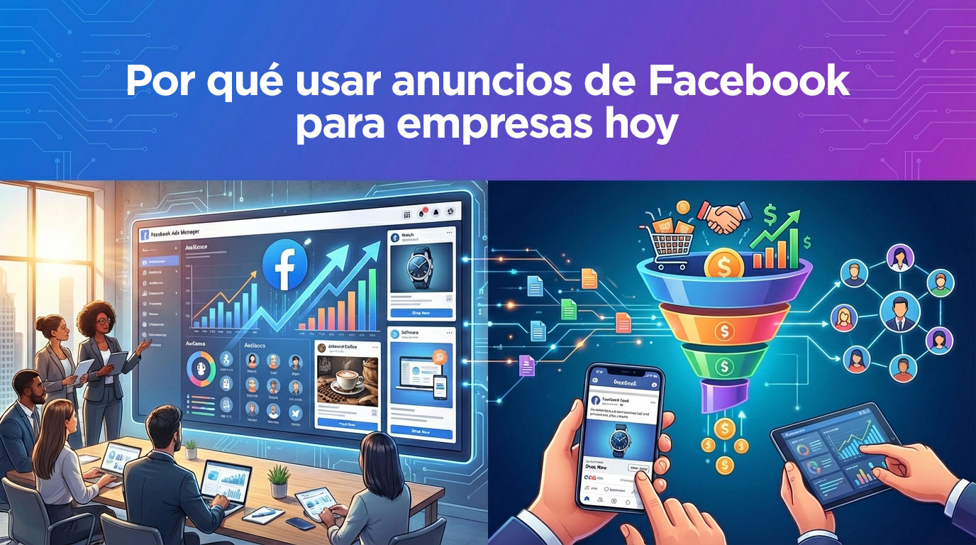 Por qué usar anuncios de Facebook para empresas hoy