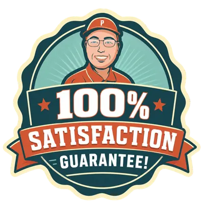 100% Satisfaction Guarantee badge
