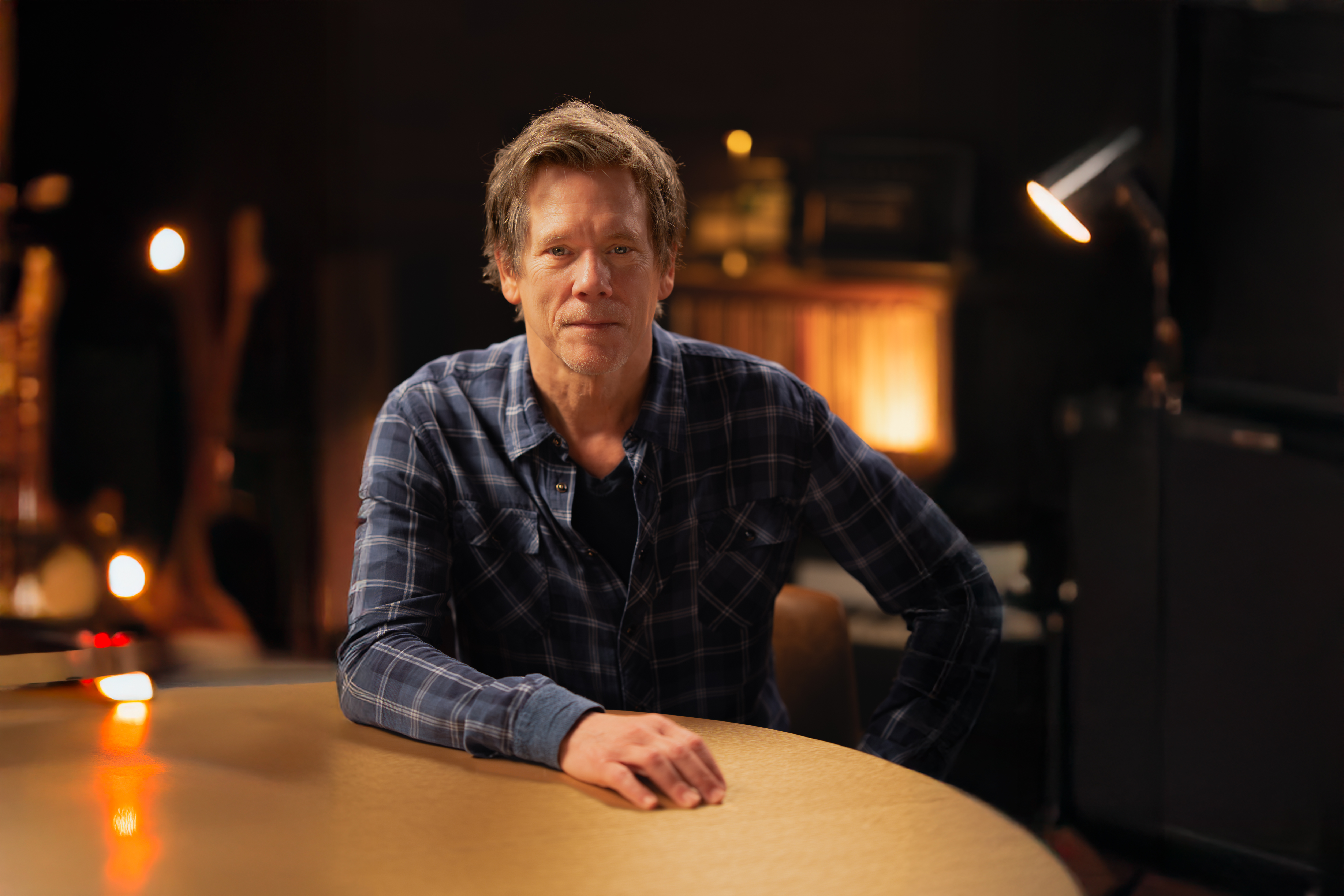 Gab Burke with Kevin Bacon