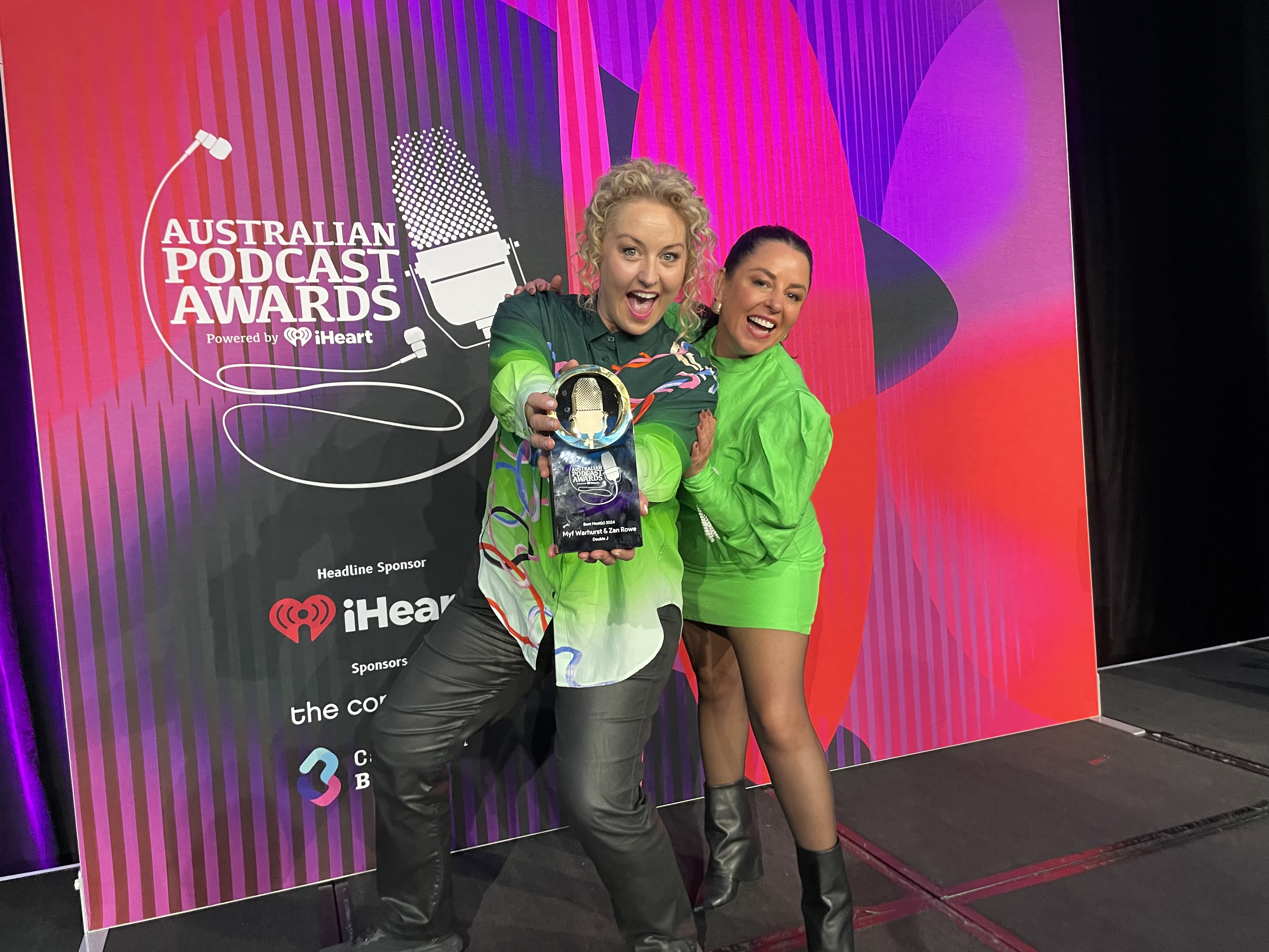 Zan Rowe and Myf Warhurst Bang On