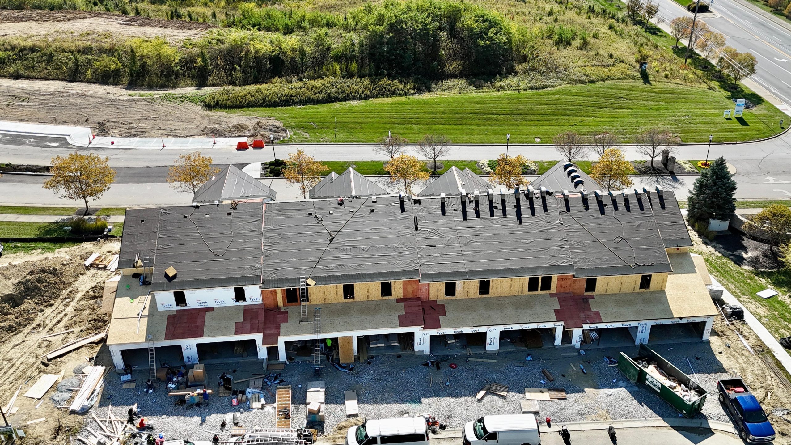 Commercial roof
