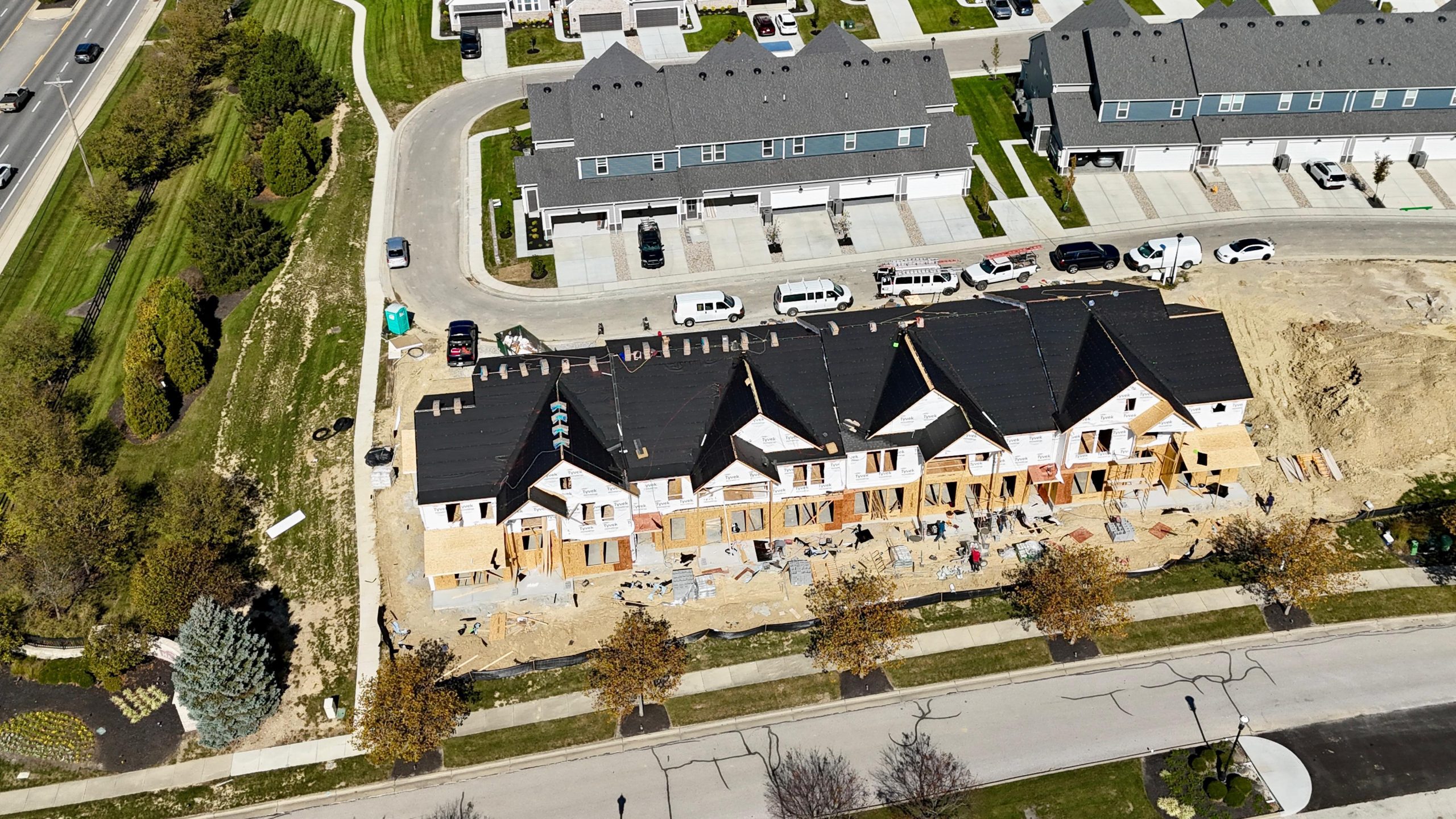 Residential roof work