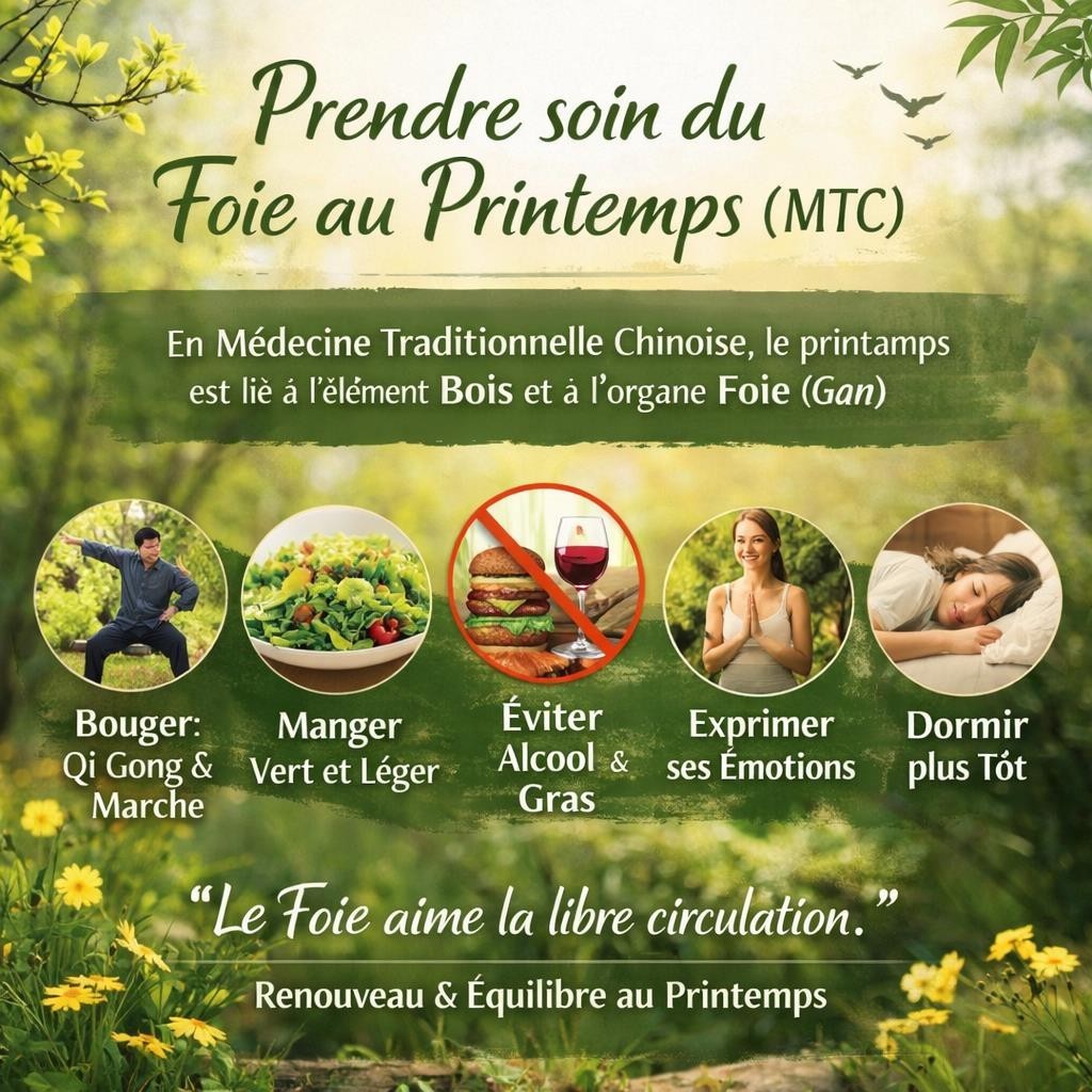 foie et médecine traditionnelle chinoise