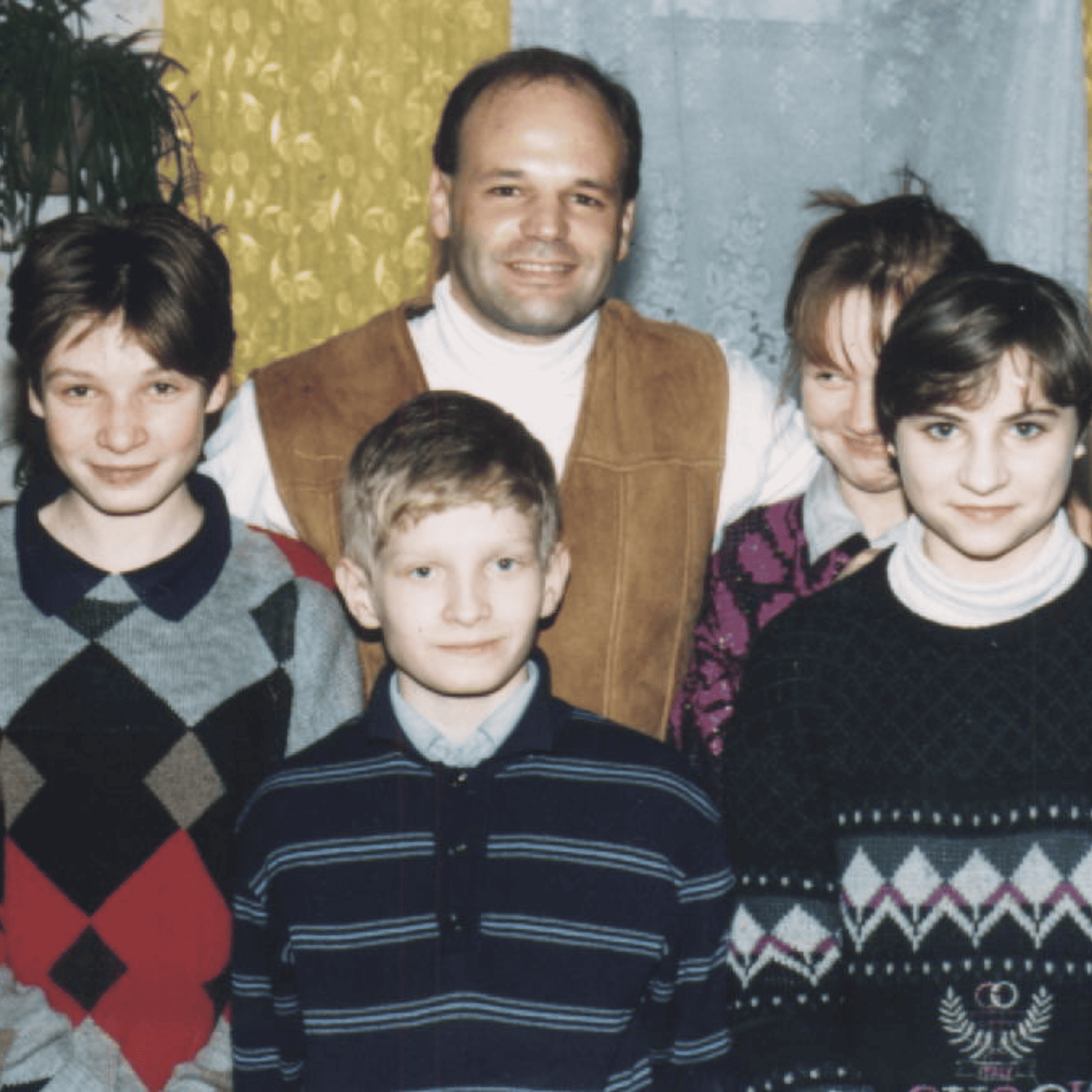 Ed at Russian Orphanage in Novosibirsk