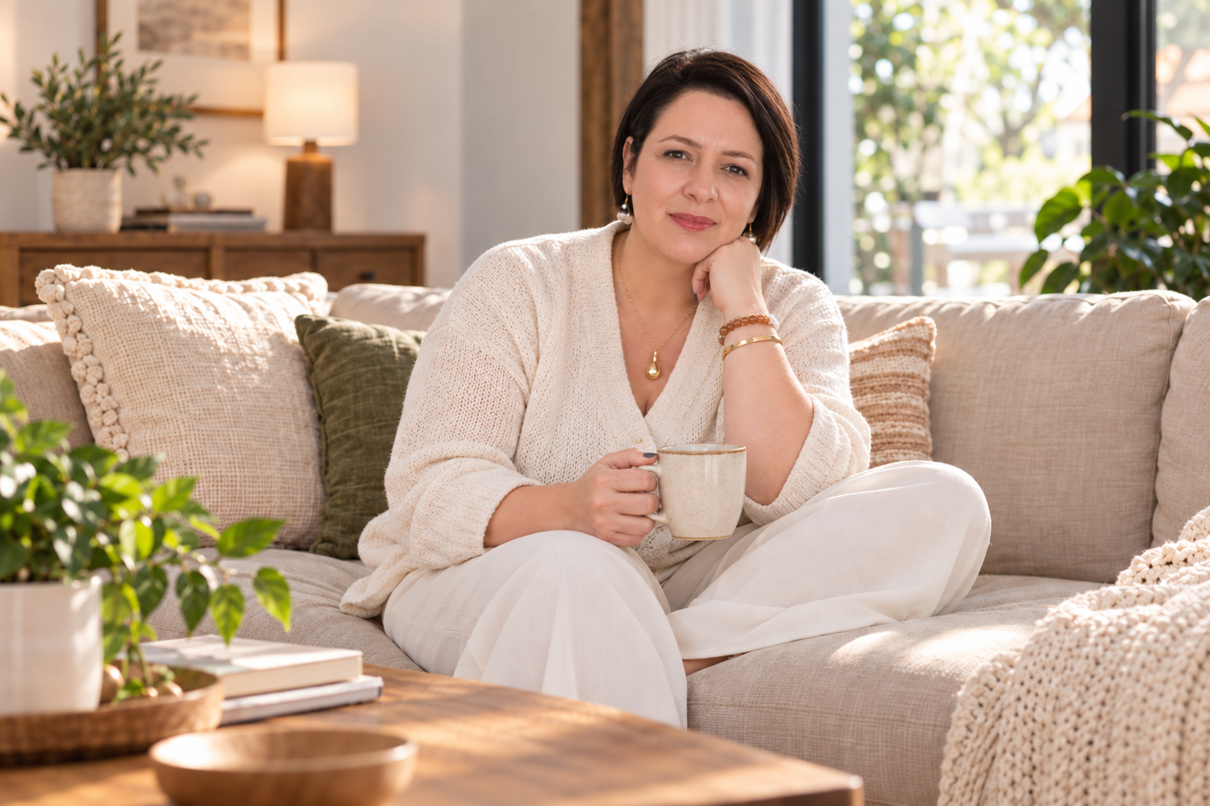 Lindi Harmse, Licensed I AM Coach, in studio