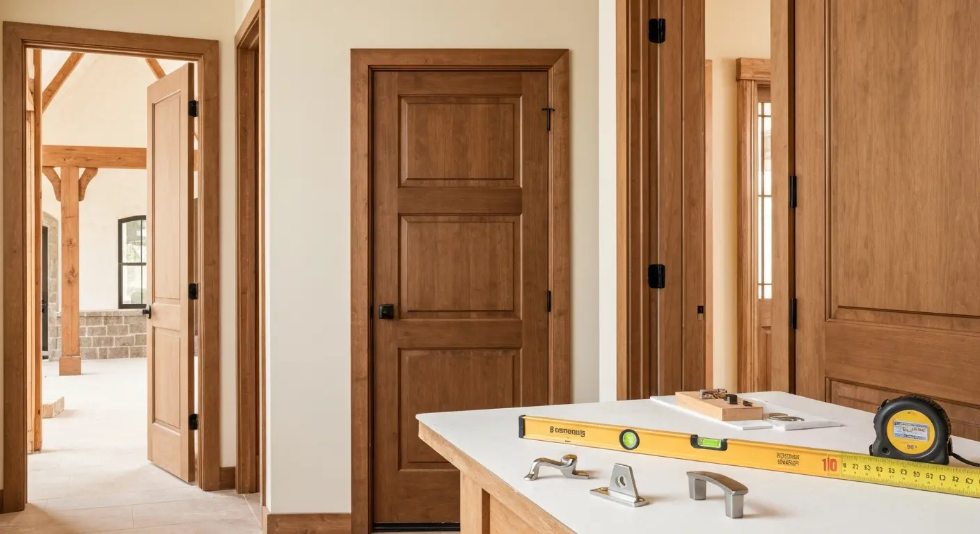 Door and hardware installation