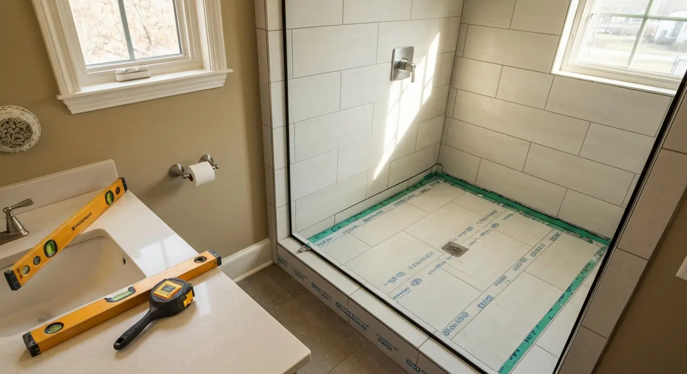 Shower installation