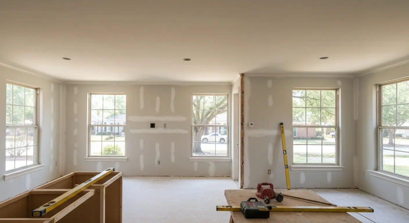 Fire restoration project