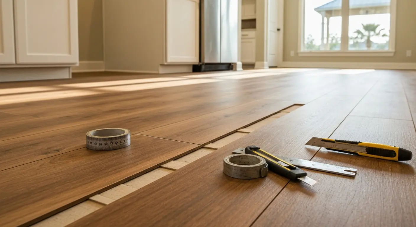 Vinyl kitchen flooring