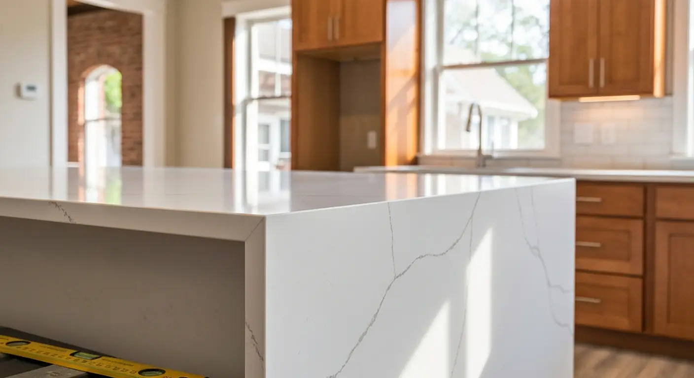 Granite countertop installation