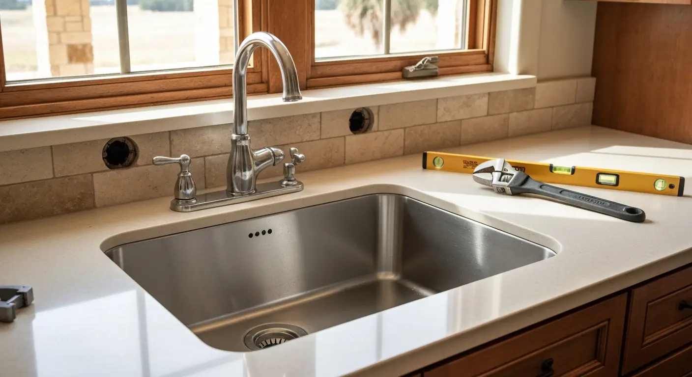 Sink installation