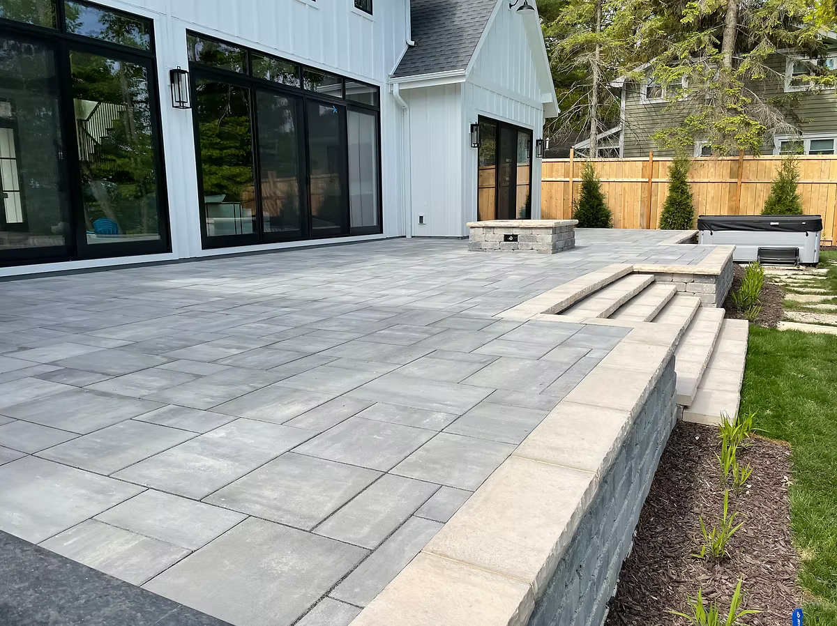 Outdoor Kitchen and Pavilion Area